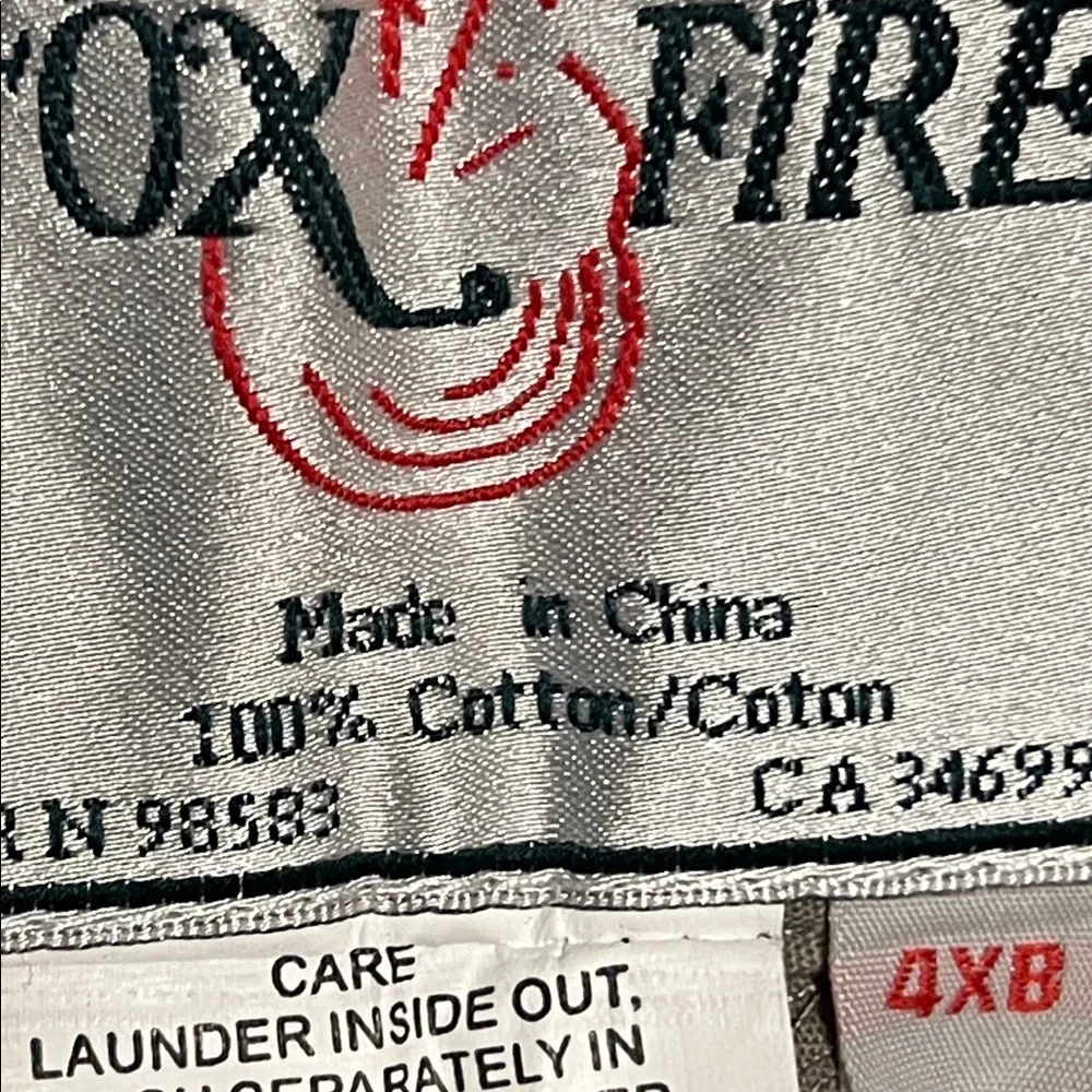 Foxfire Men’s Convertible Hunting Fishing Outdoors Pants 4X NWT